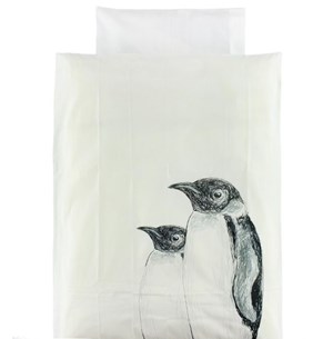 Nørgaard Madsen baby sengetøj m. pingviner